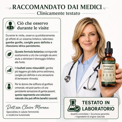 Drenaggio linfatico naturale